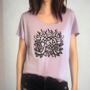 Lavender Graphic Women’s Top